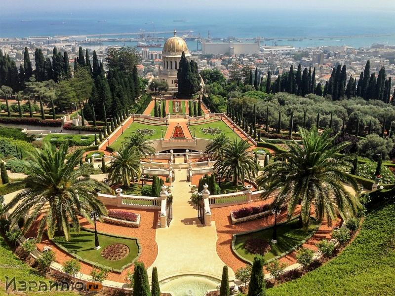 Bahai hram, Haifa 2016, Izrael, vodič Leonid Metrik. Bahá'í vrtovi u Haifi Leonid Metri - Photo de Tours u Izraelu, Tel Aviv